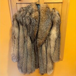 Luxurious Brown Fur Coat